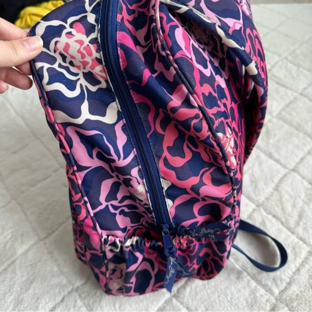Vera Bradley | Katalina Pink Lighten Up Campus Backpack
